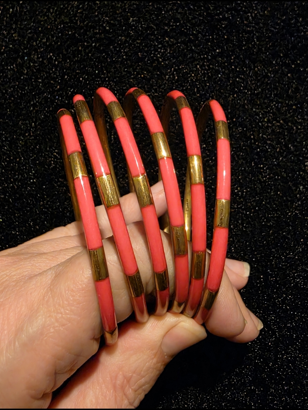 Pink Veda Bangles